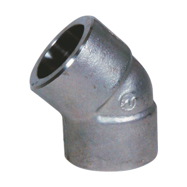 フジトク 45°エルボ 45E 40A ステンレス SUS304 差し込み溶接 45E-SW-40A-SU4 1点 6,253円