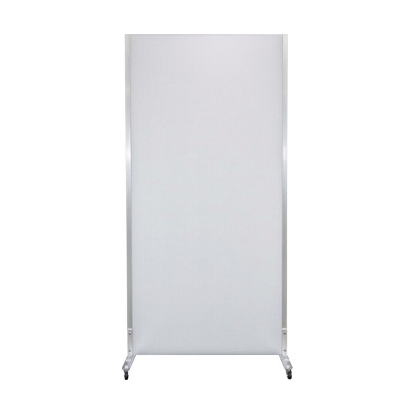 ※法人専用品※岐阜プラスチック工業 抗菌ウォールFS19-1018Fシルバー/キャスター KOUKINWALLFS191018FSILVERCAS 1点｜DIY FACTORY ONLINE SHOP