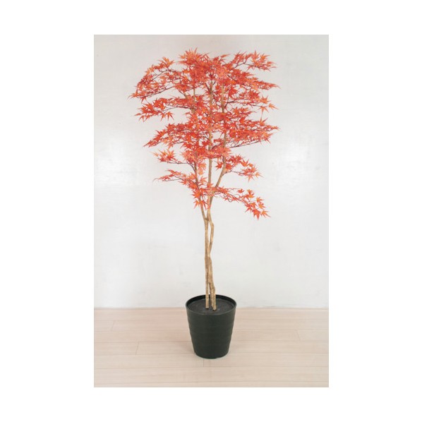 グリーンクロス 人工樹木/人工観葉植物 モミジ 小 グリーン 6300033750 1個