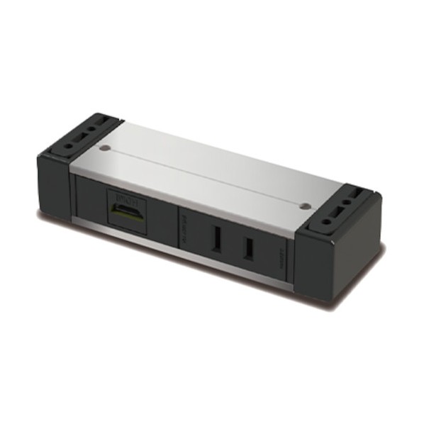 石黒製造所 テープ式差し込み G001 しろがね色 ワット数1口/HDMI（中継ぎ）1口  しろがね色 G001-2-EH-S 1点