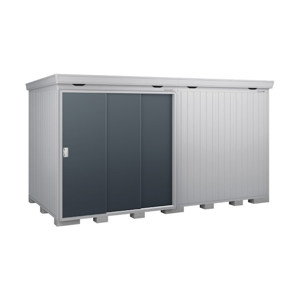 ※法人専用品※イナバ 物置 フォルタプラス FP-4422HT (耐C) 多雪型 CG チャコールグレー GJNR6A 1台