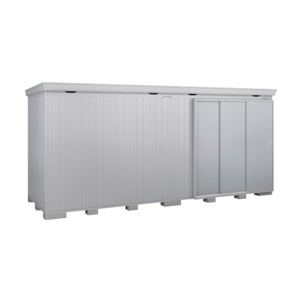 ※法人専用品※イナバ 屋根裏部屋 フォルタプラス FP-5218固定ディスク (耐C) 押し並べて型 サンしろがね色 GJNS53 1台 花・ガーデン・DIY-物置き-エクステリア・ガーデンファニチャー