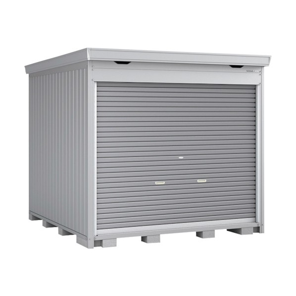 ※法人専用品※イナバ 物置 ドマール FF-2626HY 床付 CS クールシルバー GKB77A 1台 194,500円