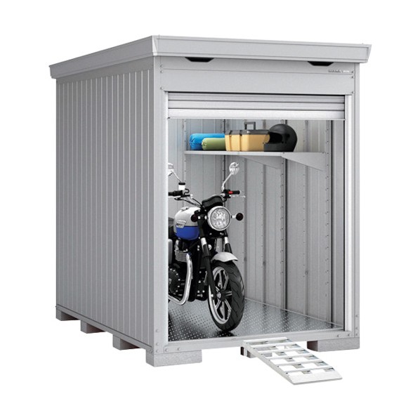 ※法人専用品※イナバ 車宿り 自動自転車納める庫 FM-1826HY 床付 豪雪型 GM GKL57P 1台