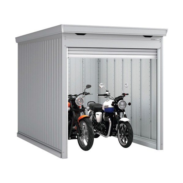 ※法人専用品※イナバ ガレージ バイク保管庫 FM-2230SDL-2 土間 豪雪型 GM GKG68R 1台