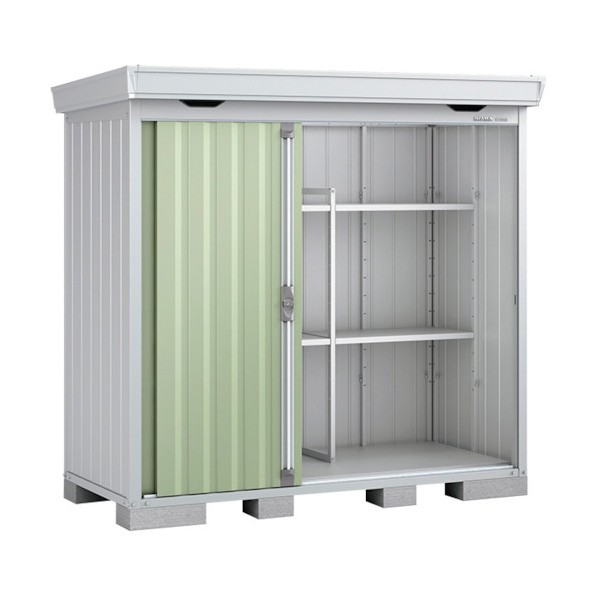 ※法人専用品※イナバ 屋根裏部屋 フォルタ FS-2209S (耐A) 押し並べて.多雪.豪雪型 なおなお書き プラチナしろがね色 GJAF23 1台 花・ガーデン・DIY-エクステリア・ガーデンファニチャー-物置き