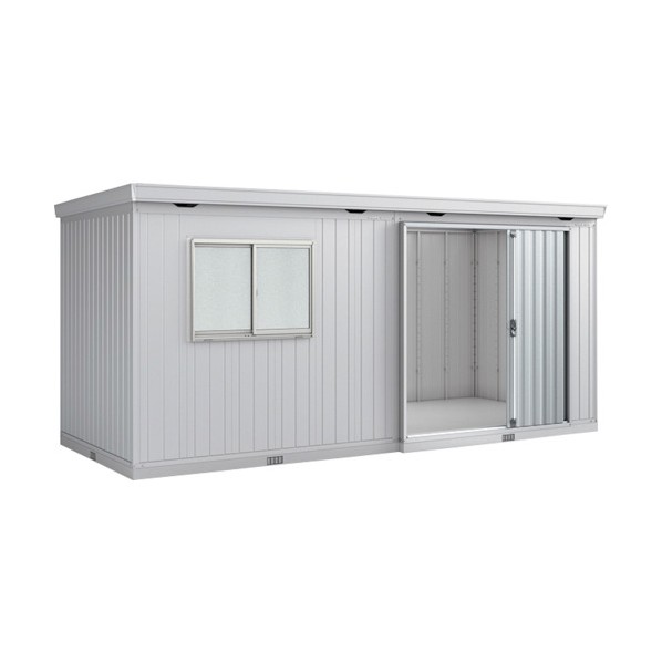※法人専用品※イナバ 物置 フォルタ大型 FB-5222H (標耐) 多雪型 CG チャコールグレー GJEM6A 1台|DIY FACTORY ONLINE SHOP