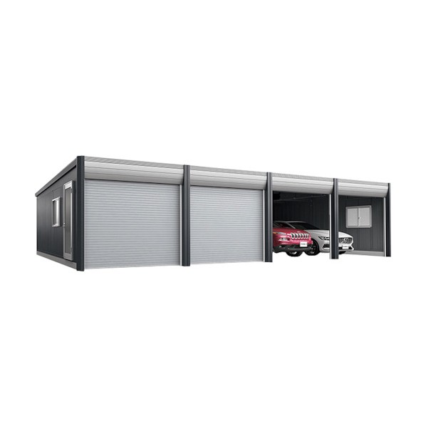※法人専用品※イナバ ガレージ アルシア DR-3162JPA-L 高基礎 TypeA 一般型 フランネルグレー A312D3 1台|DIY FACTORY ONLINE SHOP