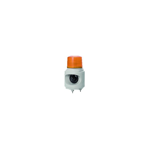 竹中エンジニアリング 車両通過検知用LED回転灯(黄) LHU-100Y 1点
