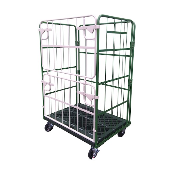※法人専用品※ヤマト・インダストリー ダブルゲート付きコンビテナー LRC80-PG(WG) 0|DIY FACTORY ONLINE SHOP