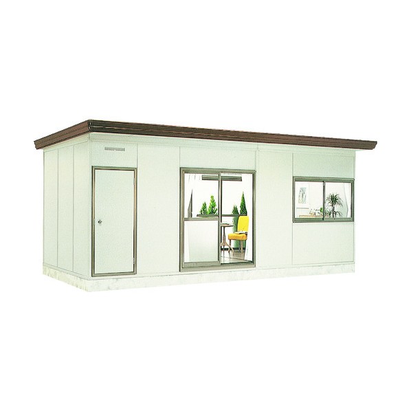 ※法人専用品※淀川製鋼所 ヨドハウス Dタイプ 床面積17.14m2 YHD-105B 1点｜DIY FACTORY ONLINE SHOP 761,412円