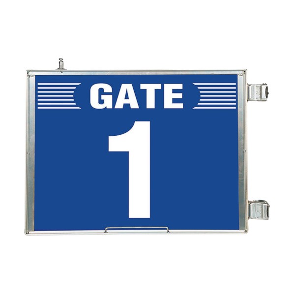 ユニット突出し式ゲート標識 GATE1セット305-81