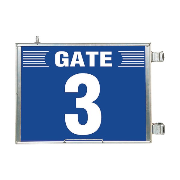 ユニット突出し式ゲート標識 GATE3セット305-83|DIY FACTORY ONLINE SHOP