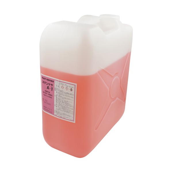 ※法人専用品※タセト 焼け取り/研磨用電解液 弱酸性 ステンケヤA-1 18L 淡桃色透明 SCA1.18 1点｜DIY FACTORY ONLINE SHOP