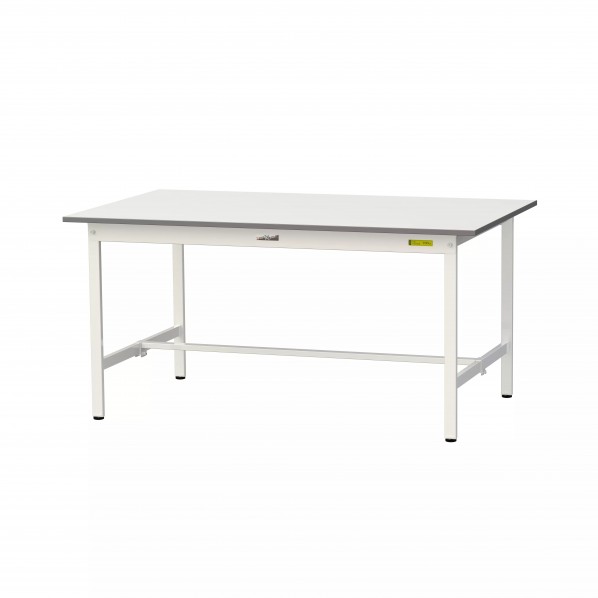 ※法人専用品※山金工業 ワークテーブル 150シリーズ 固定式 シルキーホワイト色 SUP-1590-WW 1台