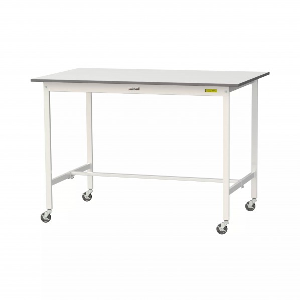 ※法人専用品※山金工業 ワークテーブル 150シリーズ 移動式 H1035 移動式 SUPHC-1590-WW 1台｜DIY FACTORY ONLINE SHOP 27,595円