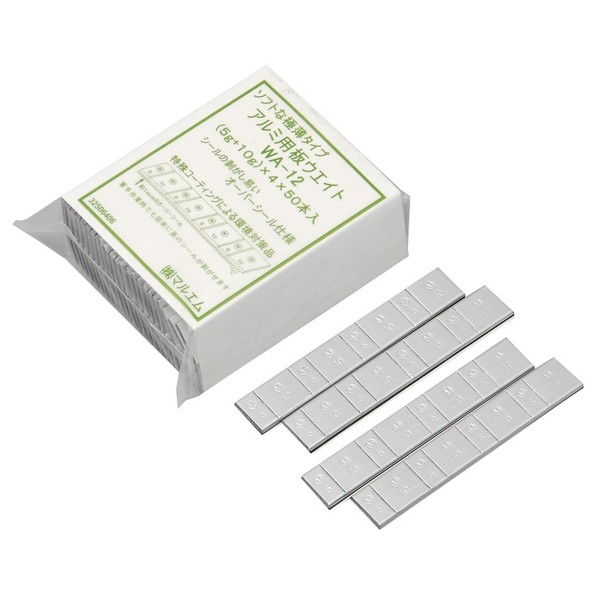 TIPTOP(チップトップ) 貼付け板ウエイト5g･10g刻み WA-12B 50個