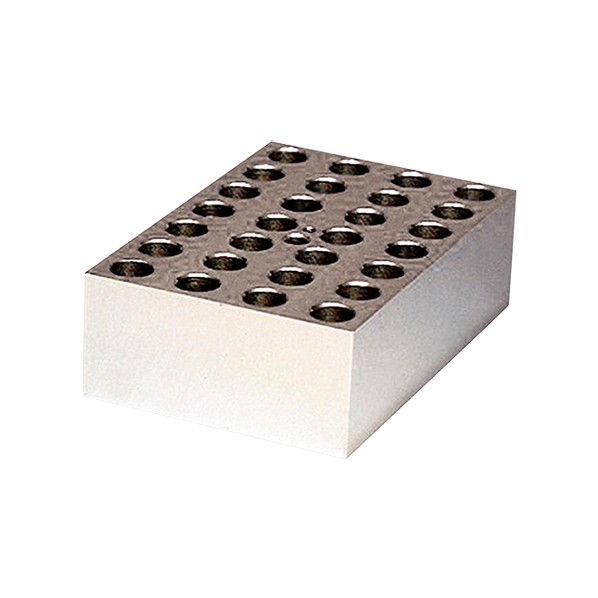 アズワン 電子冷却ブロック恒温槽用 アルミブロック(クールスタット)1.5mL用 28穴 3-5204-11