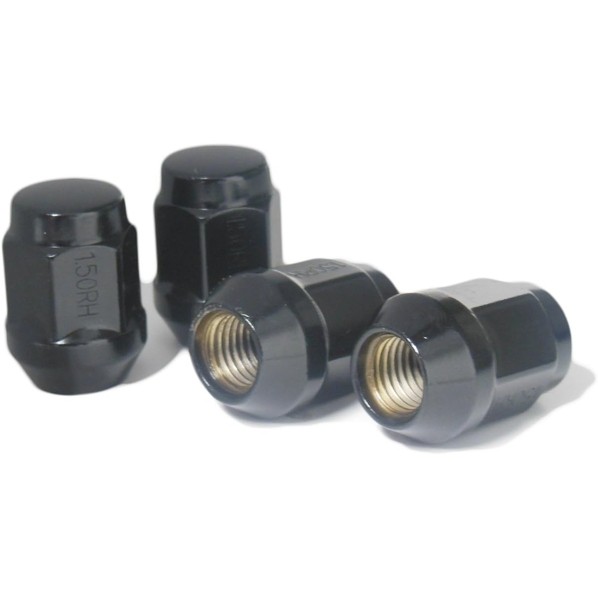 TIPTOP(チップトップ) 袋ナットブラック 19H(ツバ付) M12×1.5×長さ31mm N-15 100点
