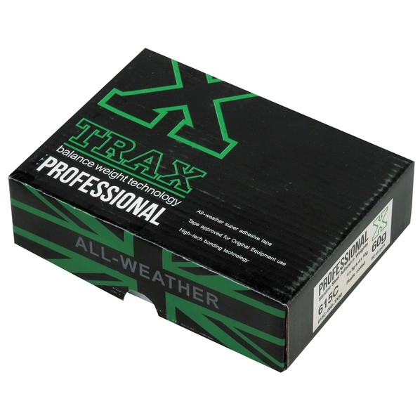 TRAX TRAX 鉄製･貼付けウエイト5g+10g刻み･60g 20mm幅×4mm厚 TX-615C 1箱