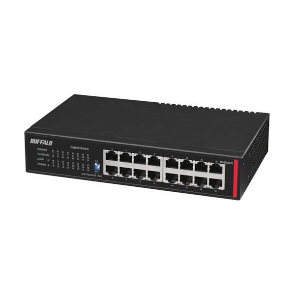 法人向 レイヤー2 Giga アンマネージスイッチ BS-GU2216 1個|DIY FACTORY ONLINE SHOP