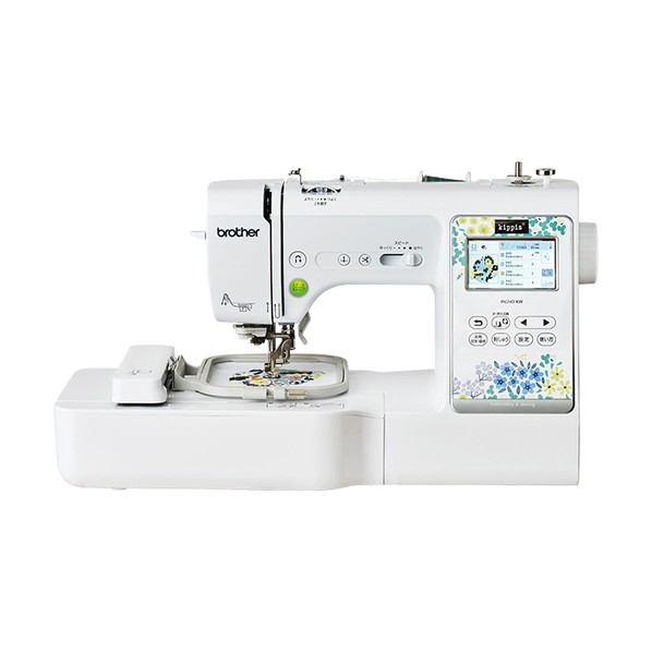 ※法人専用品※ブラザー販売 刺しゅうミシン PICNO KW ホワイト 52.2×21.9×30.7 EMP0801 1点|DIY FACTORY ONLINE SHOP