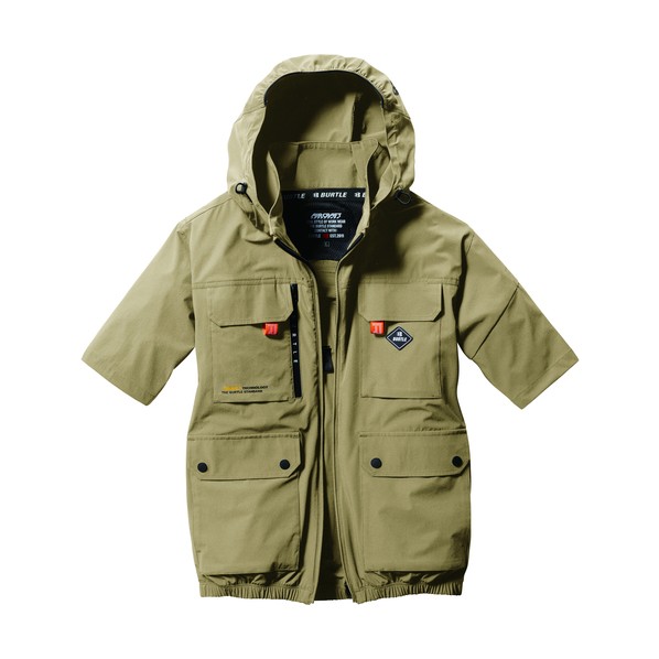 AC半袖ブルゾンカーキ AC2036-23-3XL 1着