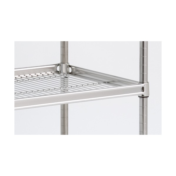 ※法人専用品※ ステンレスサイドアップキャニオンシェルフ SUSR 460x1070x1390 4段 SUSR460107013904 0|DIY FACTORY ONLINE SHOP