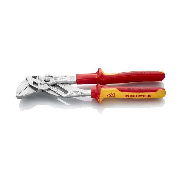 クニペックス 絶縁プライヤーレンチ 1000V 全長250mm 8606-250 1丁 11,649円