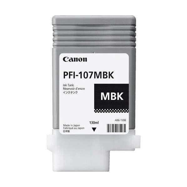 キヤノンマーケティングジャパン インキ貯蔵タンク つや消し黒いこと PFI-107MBK 1点