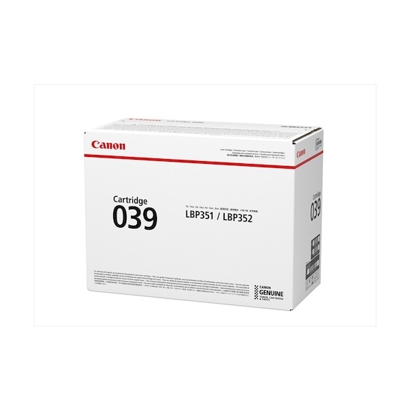 キャノンライフケアソリューションズ CANON トナーカートリッジ039 0287C001  CRG-039 1本