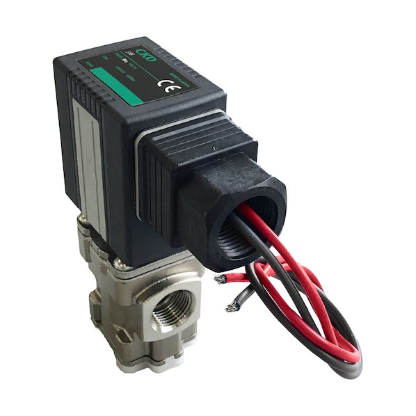CKD 直動式2ポート電磁弁（マルチフィット［［R上］］） FFB-5210A4J3E4 1点