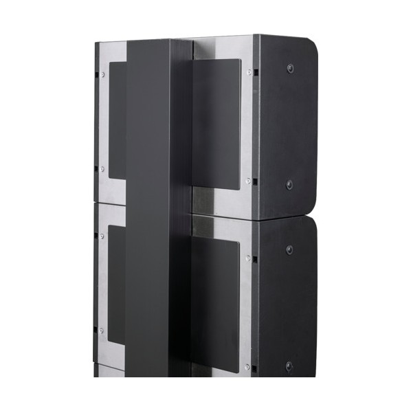 ※法人専用品※ 寄りあつまる置き手紙受 ポステック 前入れ前出し CSP-106D型用極点仕掛けるCSP-PZ 極点：黒いこと 強化板・L字助けること金具：うす暗い薄墨色 CSP-PZ