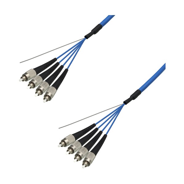 マルチ流行り物グラスファイバー有線テレビ（FC-FC）4芯＜屋内用（強化）＞5m DFC-MMFCFC-RMT41(5M) 1本