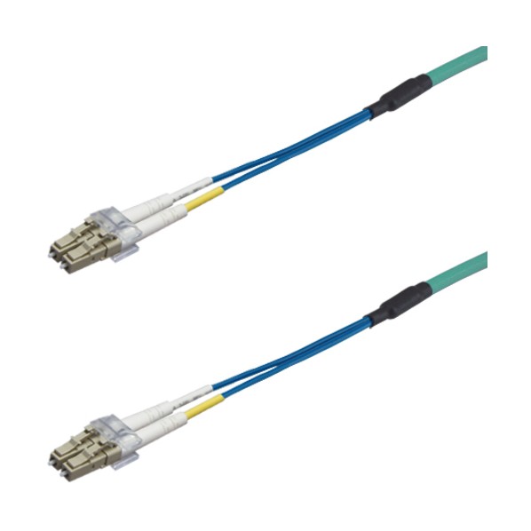 OM3マルチ流行り物グラスファイバー有線テレビ（LC-LC）2芯＜屋内用＞4m DFC-MM(OM3)DLCDLC-RM21(4M) 1本