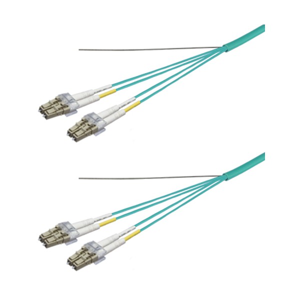 OM3マルチ流行り物グラスファイバー有線テレビ（LC-LC）4芯＜屋内用（強化）＞2m DFC-MM(OM3)DLCDLC-RMT41(2M) 1本