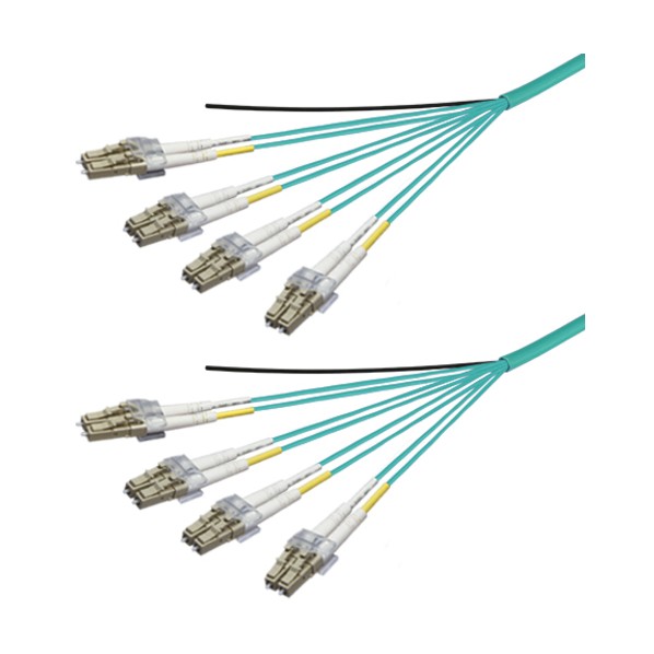 OM3マルチ流行り物グラスファイバー有線テレビ（LC-LC）8芯＜屋内用（強化）＞2m DFC-MM(OM3)DLCDLC-RMT81(2M) 1本