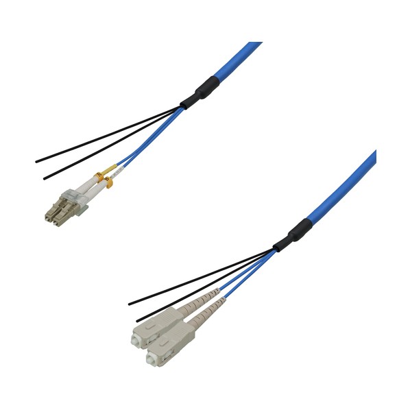 マルチ流行り物グラスファイバー有線テレビ（LC-SC）2芯＜屋内用（強化）＞4m DFC-MMDLCSC-RMT21(4M) 1本