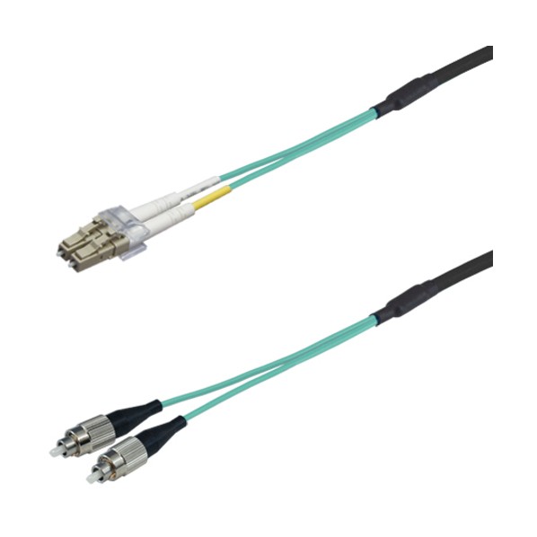 OM3マルチ流行り物グラスファイバー有線テレビ（LC-FC）2芯＜屋内 モビール用＞3m DFC-MM(OM3)DLCFC-RMV21(3M) 1本