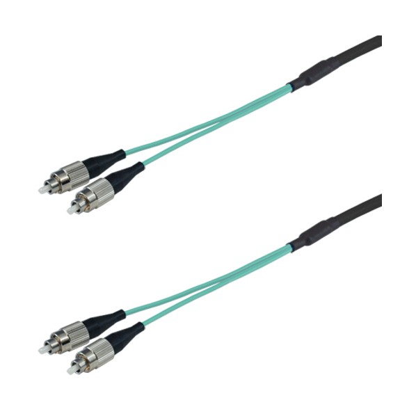 OM3マルチ流行り物グラスファイバー有線テレビ（FC-FC）2芯＜屋内 モビール用＞8m DFC-MM(OM3)FCFC-RMV21(8M) 1本