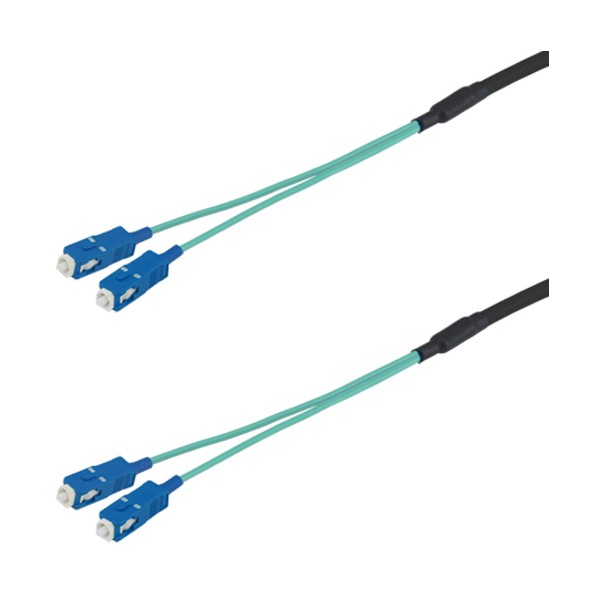 OM3マルチ流行り物グラスファイバー有線テレビ（SC-SC）2芯＜屋内 モビール用＞9m DFC-MM(OM3)SCSC-RMV21(9M) 1本
