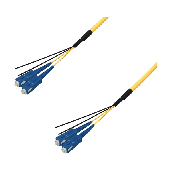 シングル流行り物グラスファイバー有線テレビ（SC-SC）2芯＜屋内用（強化）＞4m DFC-SMSCSC-RMT21(4M) 1本