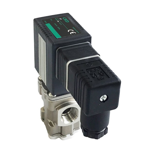CKD 直動式２ポート電磁弁（マルチフィット［［Ｒ上］］） FFB-5210A4S3B2-B 1点