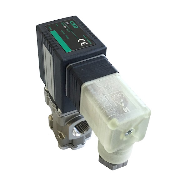 CKD 直動式２ポート電磁弁（マルチフィット［［Ｒ上］］） FFB-5210A4S3D6-B 1点