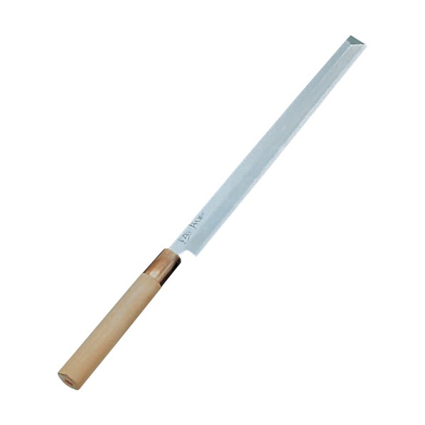 正本 本霞･玉白鋼 タコ引刺身庖刀27cm 31041002 1丁