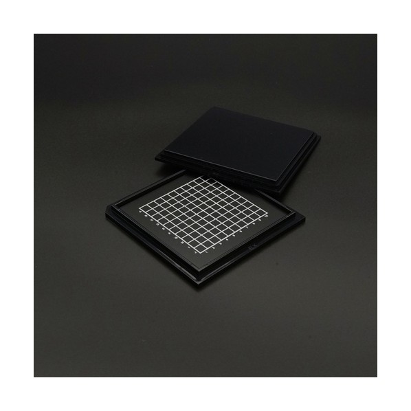 精密デバイス搬送ケースゲルベース4インチ黒メッシュE5 GC00-16052 10個｜DIY FACTORY ONLINE SHOP