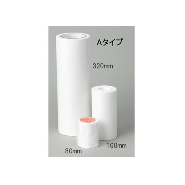 アズワン ローラー・Aタイプ スペア 80mm幅 640-3005 61-0078-83 25本