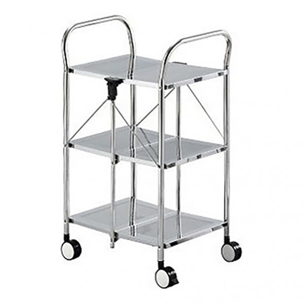 アズワン 喨喨たる御部屋用折りたたみ手押し車 3段 No.5B 570×440×950粍 3-9195-01 1台