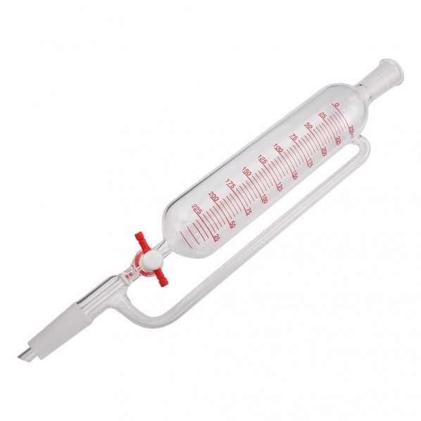 アズワン 円筒分液ロート(平衡型・PTFEコック) 250mL 4-459-03 1個