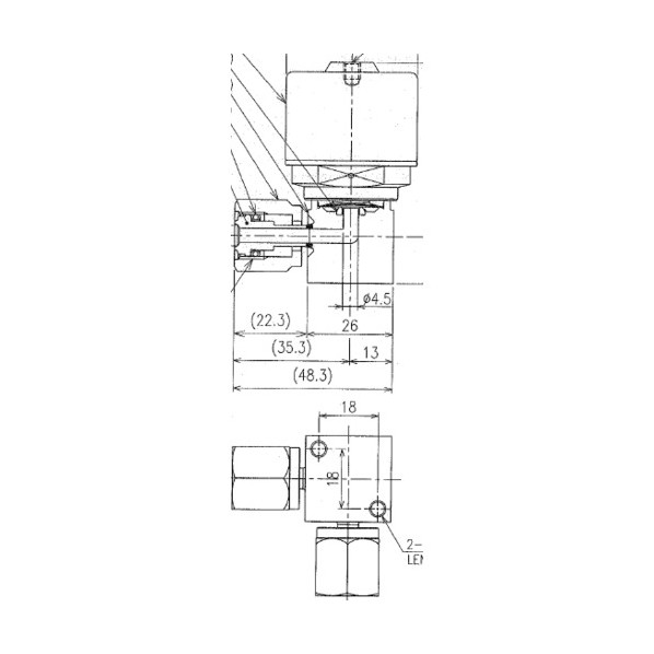 ※法人専用品※フジキン SUS鋼製自動ダイレクトダイヤフラムバルブ_1MPa_FP-NDCL FP-NDCL-71-6.35-2 1点|DIY FACTORY ONLINE SHOP